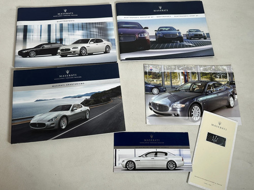 Brochure maserati quattroporte - maserati,
