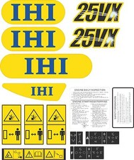 Kit decalcomanie mini