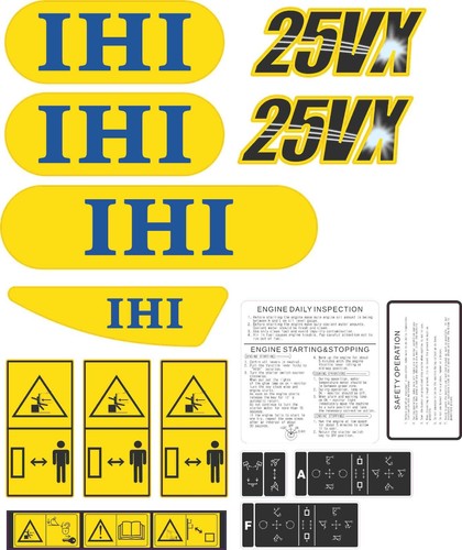 Kit decalcomanie mini