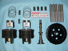 FIAT 500 & 126 KIT ELABORAZIONE MOTORE SPORT 700 PISTONI CAMMA CANNETTE VENTOLA