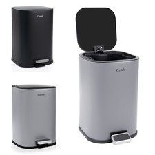 Pattumiera a pedale in acciaio