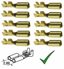 10pz Faston femmina 2,8mm per cavo 0,5-1,4mm²
