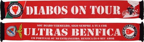 Sciarpa ultras benfica diabos - benfica,