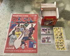 Panini Liga Este 2023-24 Lotto 473 Stickers + 7 Extra Gold + Album Yamal Rookie