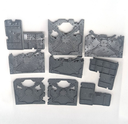 Necromunda terrain barricades - necromunda,