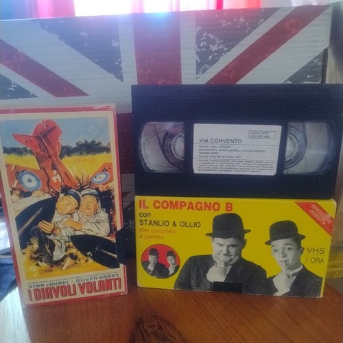 Vhs stanlio ollio lotto - vhs, e