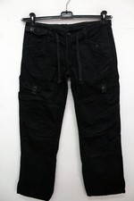 G-STAR Uomo Pantalone Taglia 30/44 Jeans Cotone Nero Pant Man Pants Logo