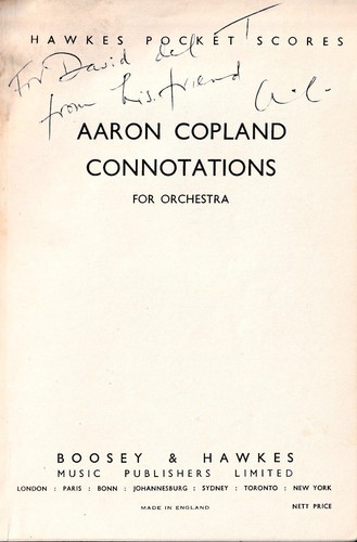 Aaron copland compositore - aaron,