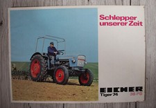 Eicher depliant originale