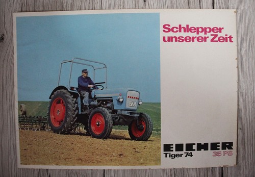 Eicher depliant originale