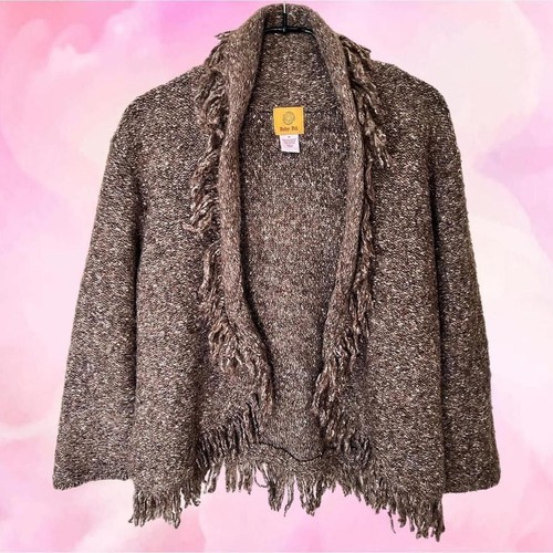 Rubino cardigan aperto - rubino,