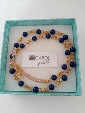 Collana lapislazzuli e ottone