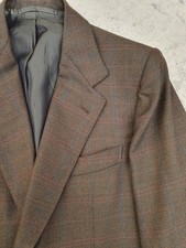 Sartoria Roma 40/50 Bespoke Checked Sport Coat Veste Carreaux
