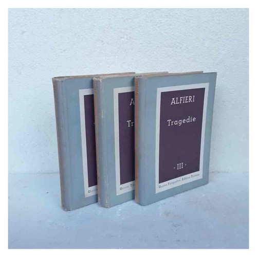 Tragedie alfieri vittorio - di,