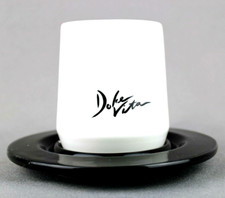 DOLCE VITA Tazza e Piattino IN CERAMICA PORCELLANA  firmata EDO GUERRIERI design