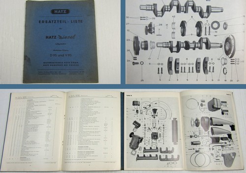 Hatz d95 v95 dieselmotor - hatz,