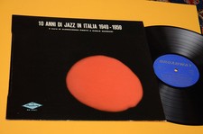 FRANCO CERRI VOLONTE' GIL CUPPINI..LP 10 ANNI DI JAZZ ORIG ITALY 1973 MINT