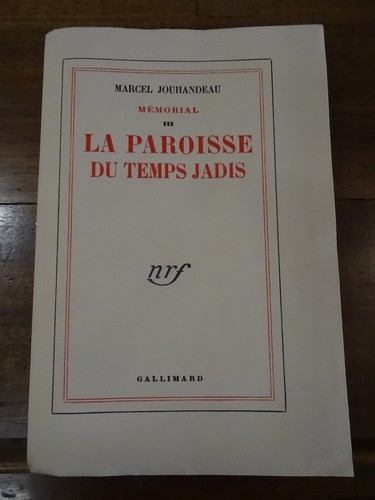 Paroisse temps de jadis - paroisse, du