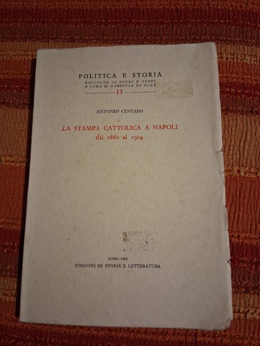 Stampa cattolica napoli - la, a