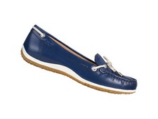 GEOX SCARPE MOCASSINI DONNA ESTATE D92DNB 043BC C4EA5  VEGA MOC BLU - NUDE
