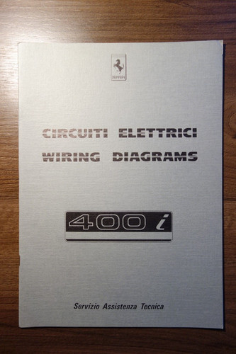 Ferrari 400i schemi - ferrari,