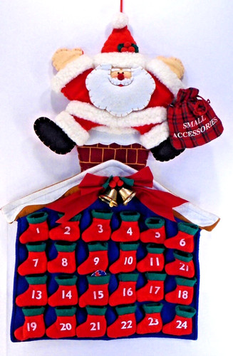 Calendario dell avvento babbo - calendario, dell'avvento