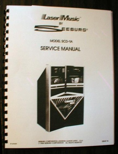 Seeburg model scd manuale - seeburg,