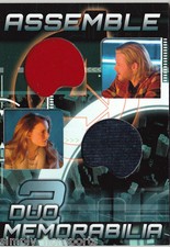 MARVEL AVENGERS ASSEMBLARE COSTUME/RELIQUIA DUO/DUELLO CARD JANE FOSTER & THOR