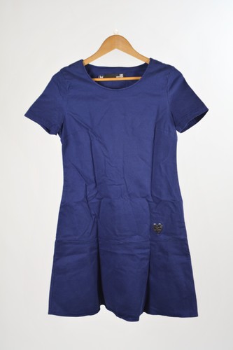 Love moschino vestito blu - love, navy