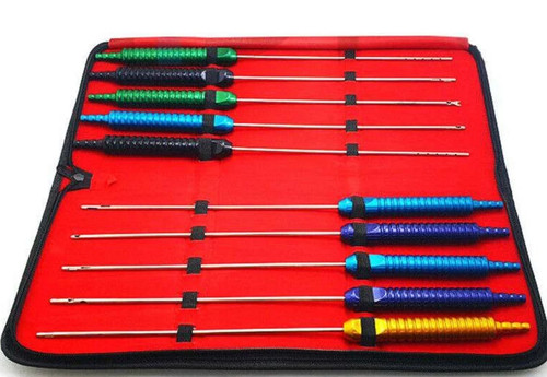 Set cannula liposuzione 11pz - set,