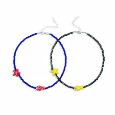 Collana choker perline stella