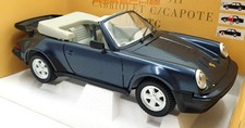Polistil scala 1/16 pressofuso 016991 - Porsche 911 Cabriolet - blu scuro
