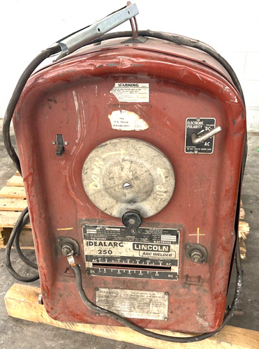 Lincoln arc welder idealarc - lincoln,
