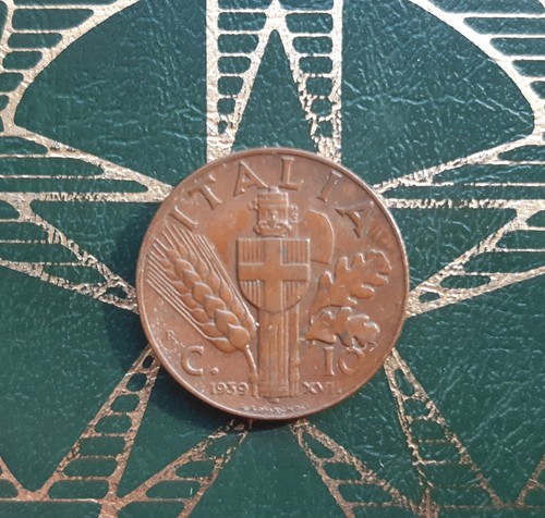 Centesimi 1939 xvii - ($), 10