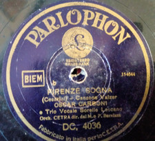 78 giri OSCAR CARBONI e TRIO