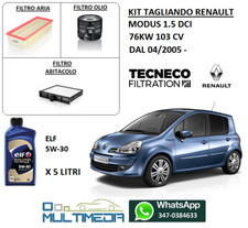 KIT TAGLIANDO 3 FILTRI OLIO