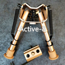 Bipiede fucile caccia cecchino ritorno molla compatto oro rosa 6-9" + attacco Picatinny