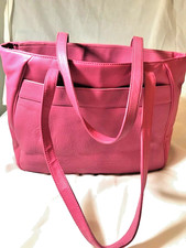 Buxton Ex Large Pink Leather