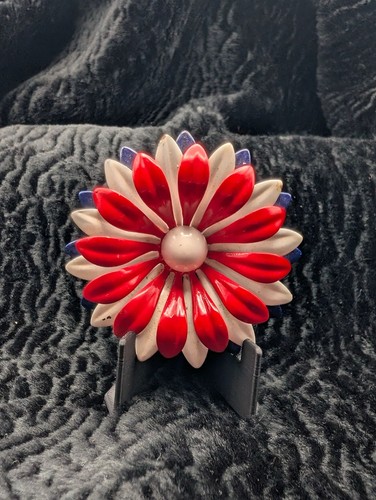 Spilla vintage rosso - spilla, e