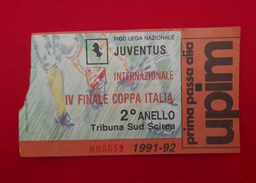 Biglietto ticket juventus - biglietto/ticket,