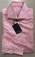 Camicia Kiton lino cotone con