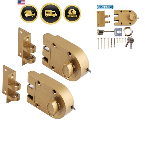 Jimmy proof deadbolt - lock, con