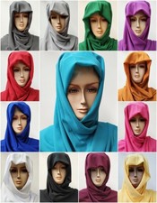 Foulard chiffon sciarpa setosa