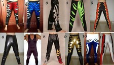 Collant/Pantaloni da Lotta Unisex Halloween Party Spandex Zentai Metallizzati