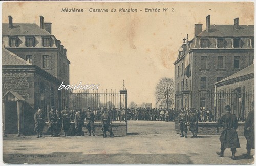 Cartolina mezieres caserne - cartolina,
