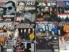 LOTTO 9 RIVISTE - ROCK METAL -