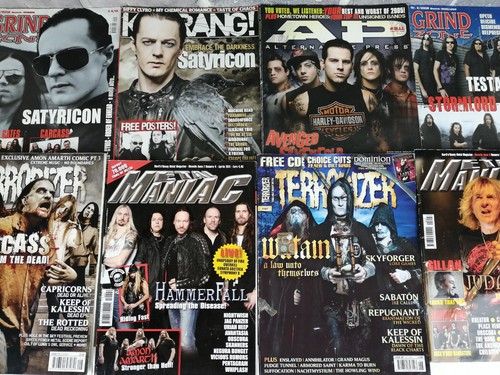 Lotto riviste rock metal - 9,