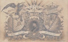 3342) GARIBALDI, L'EROE NEL CENTENARIO DEI DUE MONDI 1807/1907. VIAGGIATA.