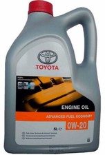 OLIO MOTORE ORIGINALE TOYOTA 0W20 5 LITRI API SN E ILSAC GF-5