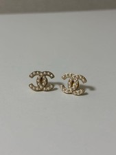 Orecchini CHANEL logo perle